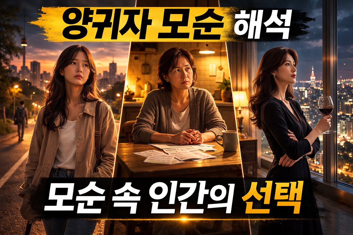 양귀자 모순 해석