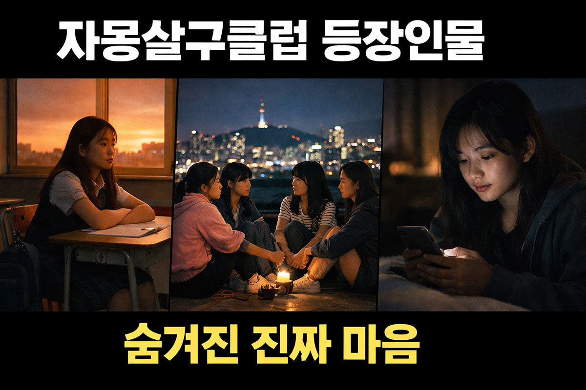 자몽살구클럽 등장인물