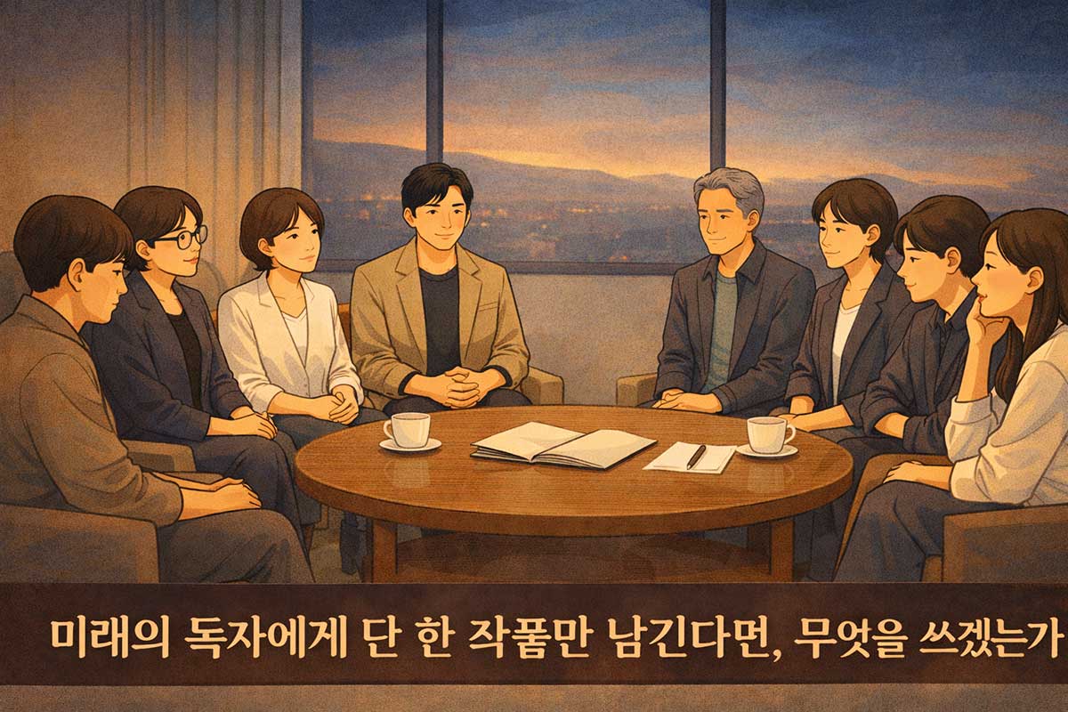 미래의 독자에게 단 한 작품만 남긴다면, 무엇을 쓰겠는가