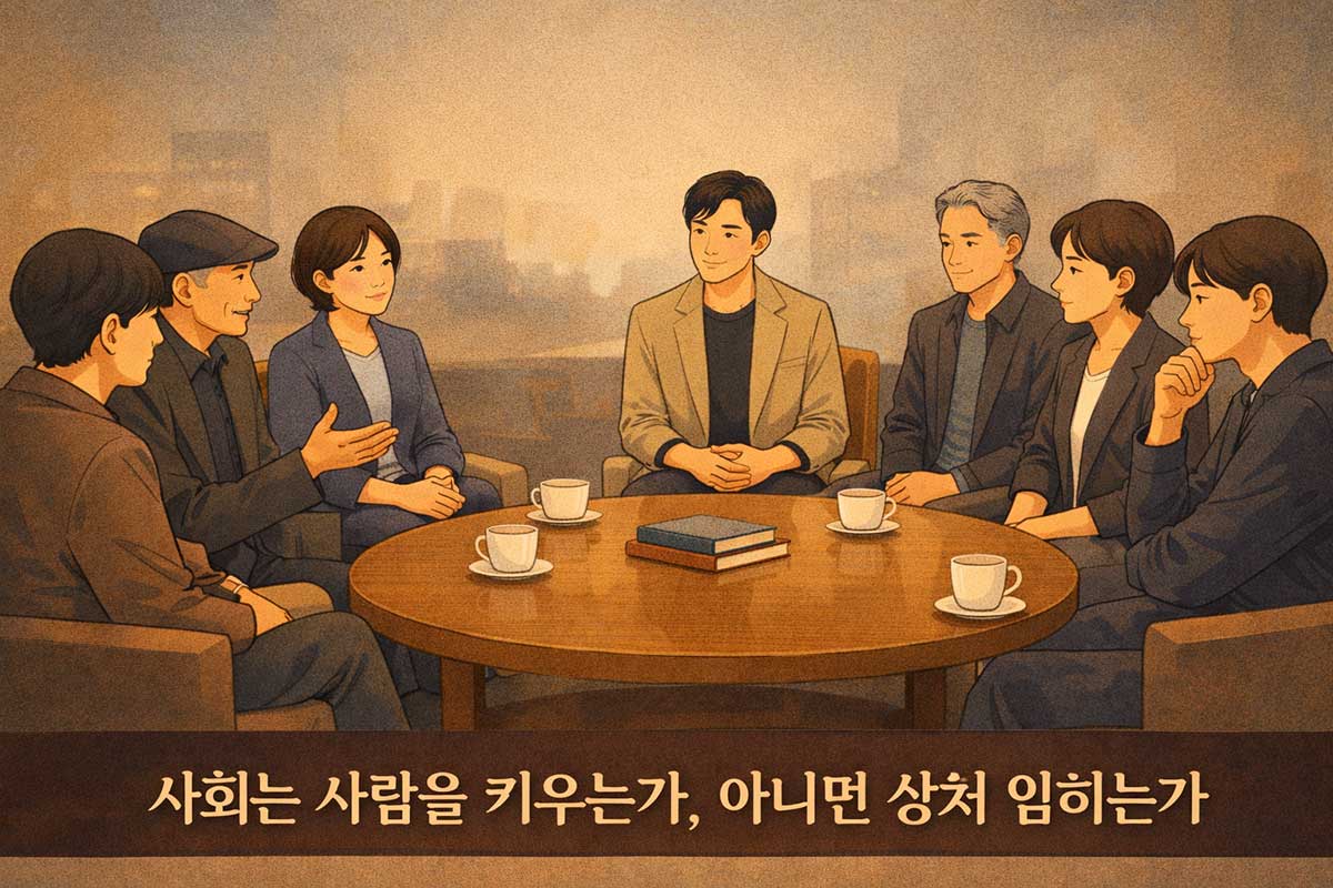 사회는 사람을 키우는가, 아니면 상처 입히는가