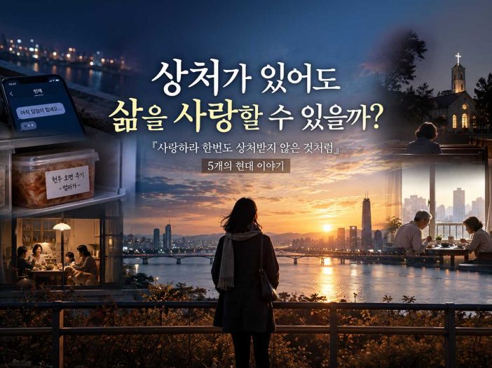 사랑하라 한번도 상처받지 않은 것처럼 현대 이야기